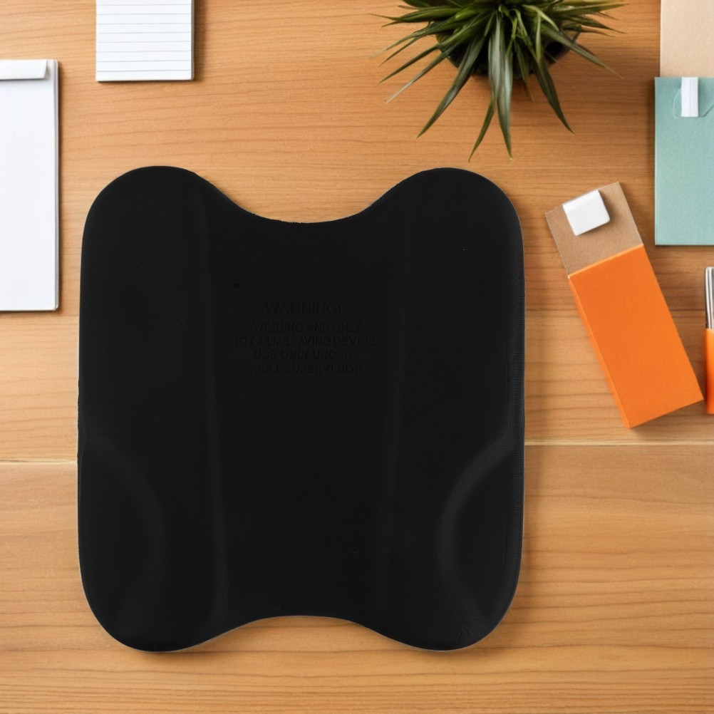 2Pcs Adult Kickboards for Swim Training Eva Durable Black Swimming Float Board