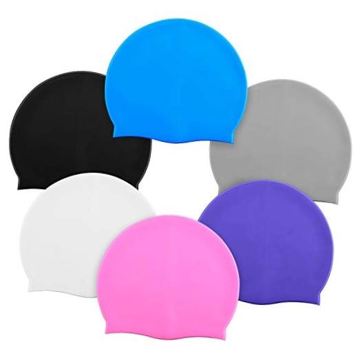 Syhood 6 Pieces Unisex Adult Black, Gray, White, Blue, Deep Purple, Pink