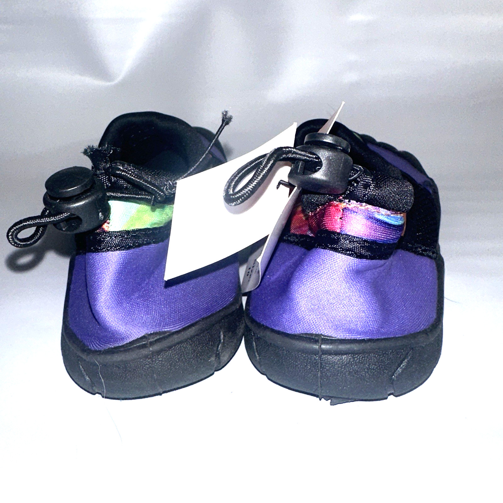 Norty Footwear Size 10 M Black Purple Womens Water Shoes New NWT