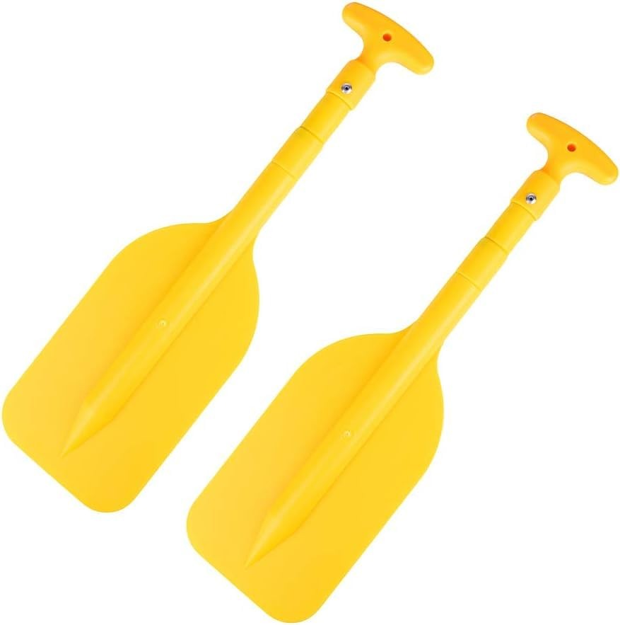 2Pcs Telescopic Kayak Paddle Rafting Boat Paddle Canoe Oars Plastic Aluminum …