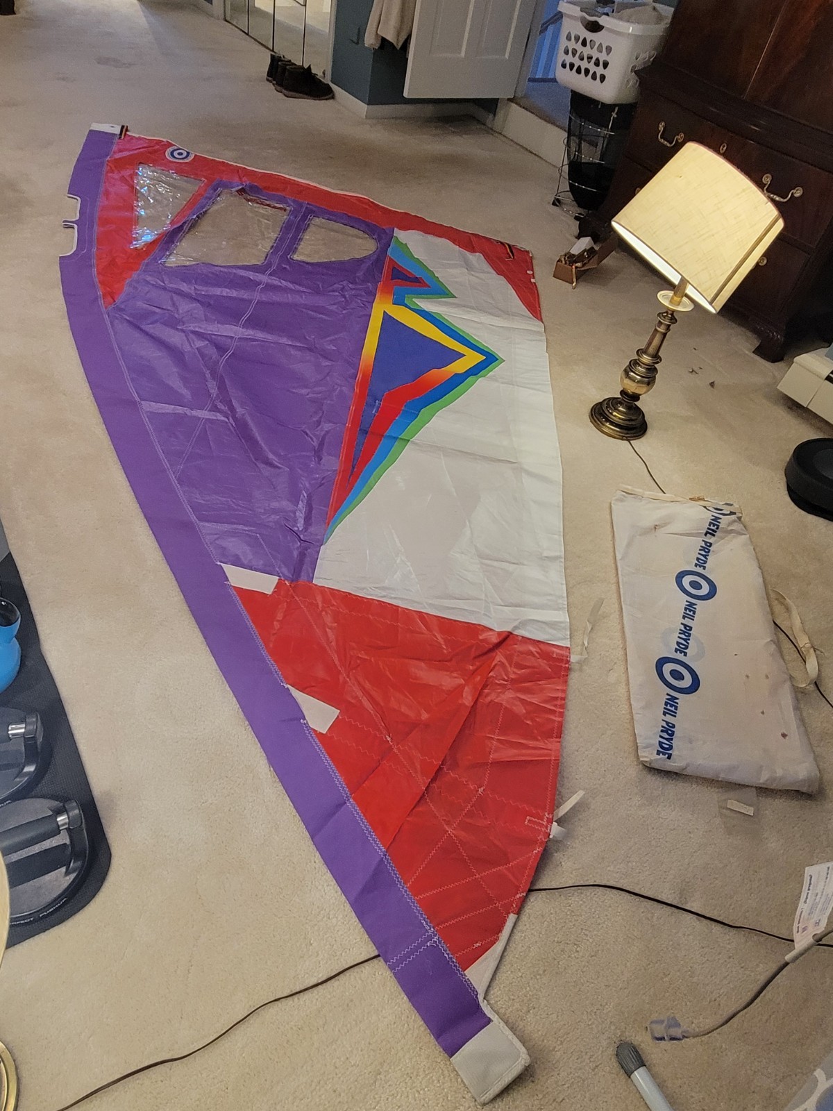 Neil Pryde Vitesse 5.0 Sail for Windsurfer Near Perfect Condition Vintage 80-90s