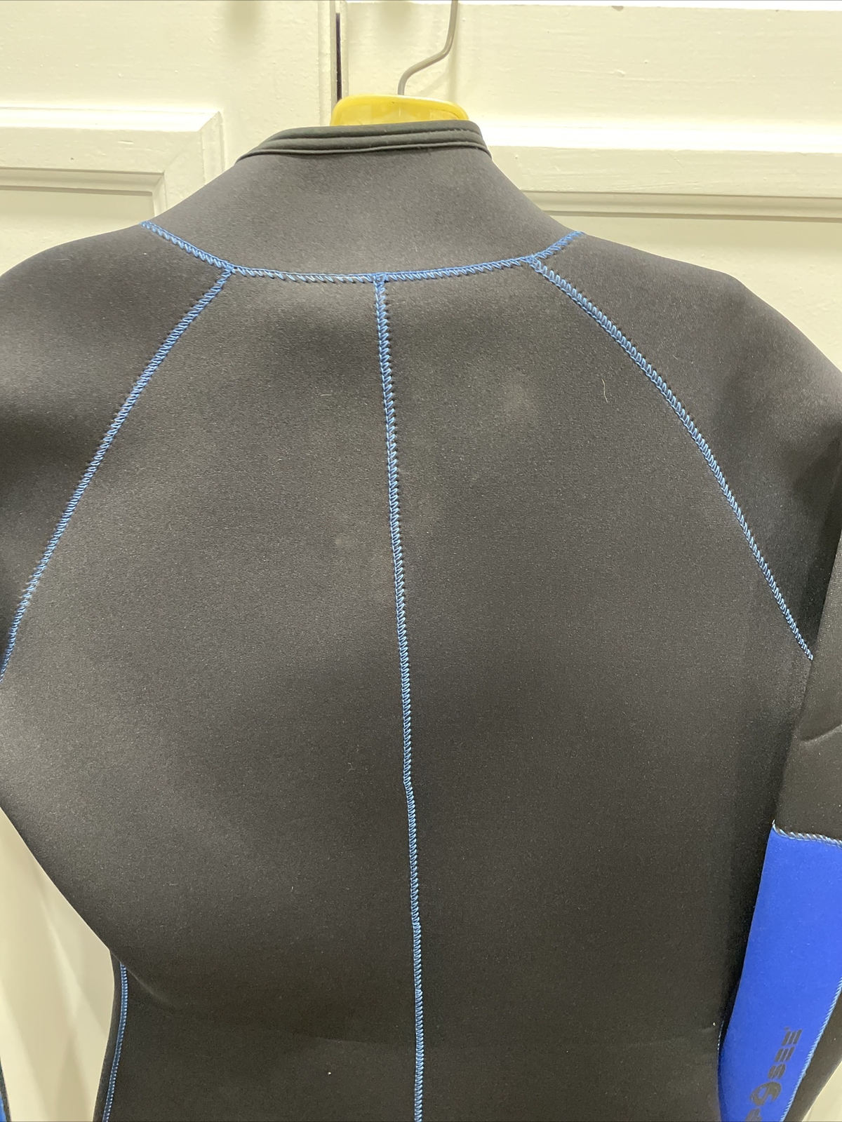deep see Womens wetsuit 1112 Blue and black