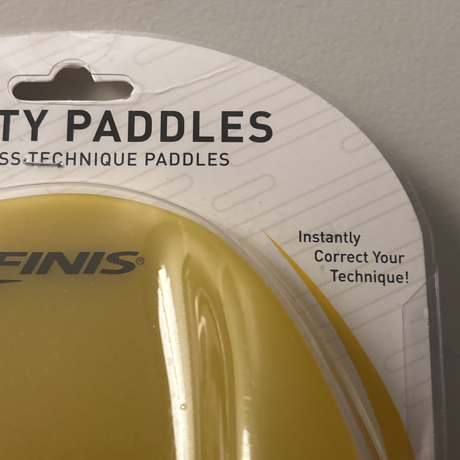 FINIS Agility Floating Swim Paddles, Strapless, Technique, Training, Medium Fit