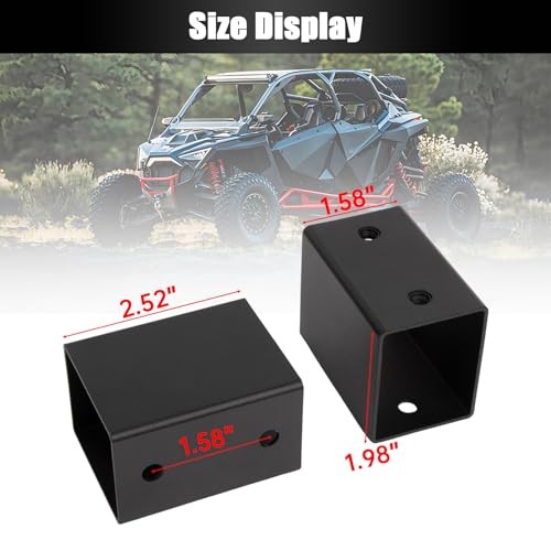 UTV Main Driver Seat Riser Kit Raises Seat by 2″ for RZR PRO XP/4 XP, RZR Pro