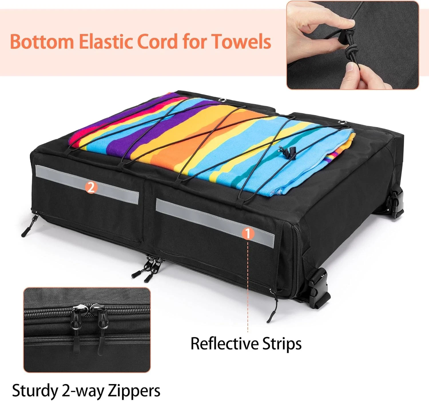 T-Top Storage Bag for Boat Life Jackets, Holds up to 4/6 Type II Life Jackets, B