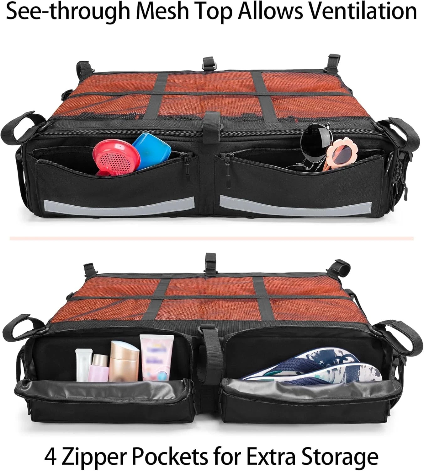 T-Top Storage Bag for Boat Life Jackets, Holds up to 4/6 Type II Life Jackets, B