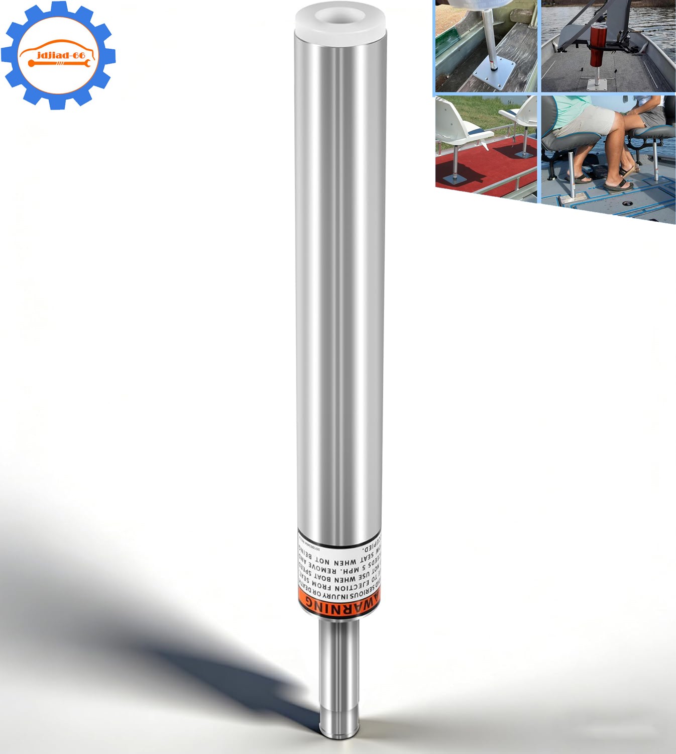 SP-2114 3/4″ Boat Seat Pin Post Fits Most Marine Boat Seat Pedestal Base Mount