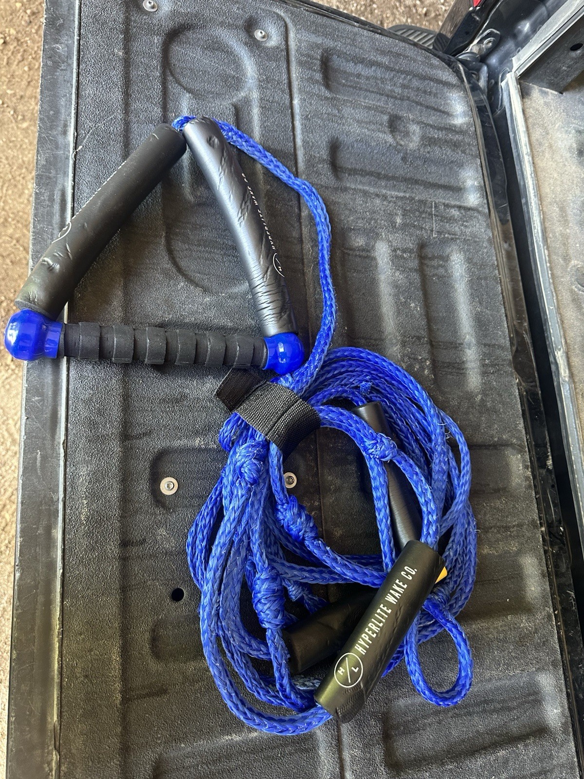 Hyperlite Bungee Surf Rope & Handle – 25ft. Blue
