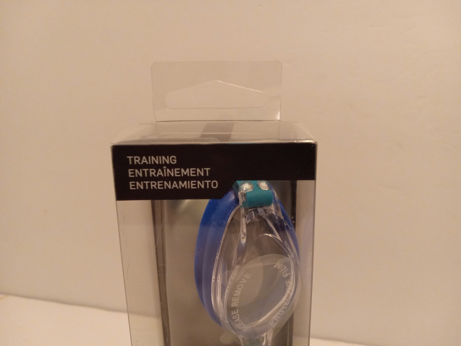 2017 Nike Chrome Swim Training Goggles Green Blue One Size NEW Unused Packaging