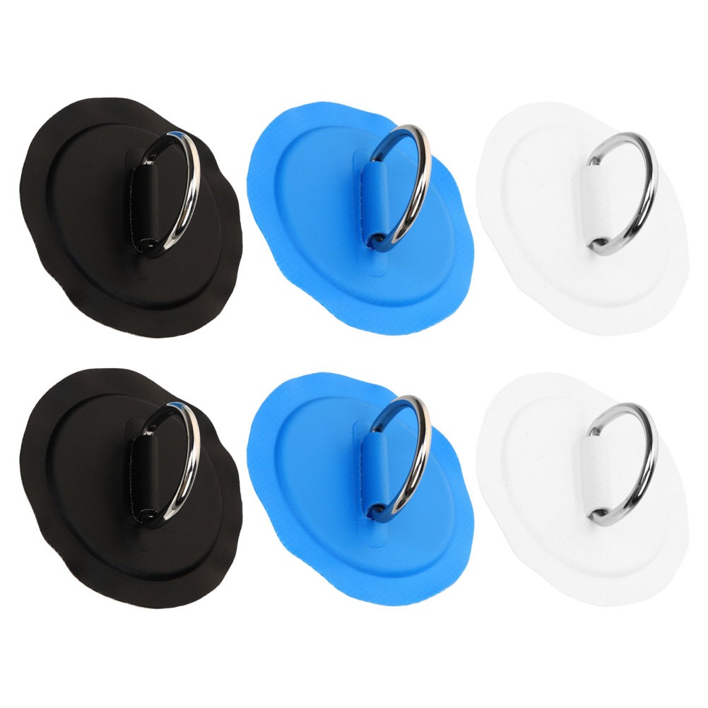 6 Pcs Surfboard Fixing Buckle Inflatable Boat Accessories Paddle Rings
