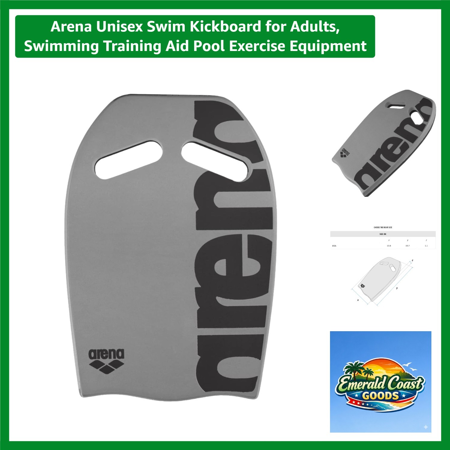 Unisex Swim Kickboard – Durable EVA Training Aid for Ultimate Performance