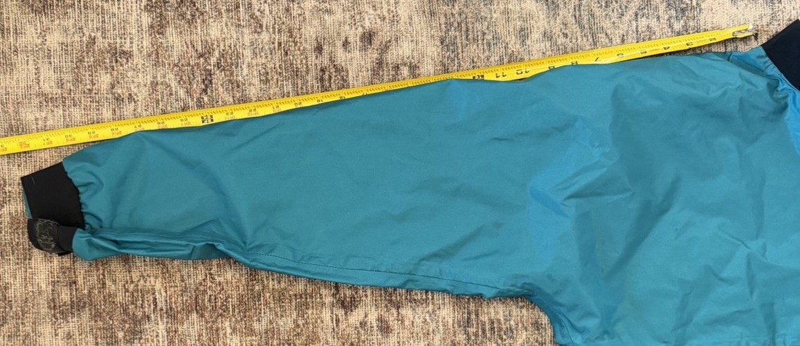 VTG 80s Stohlquist Water Ware Kayak Jacket Nylon Dry Top SZ L USA Made Colorado