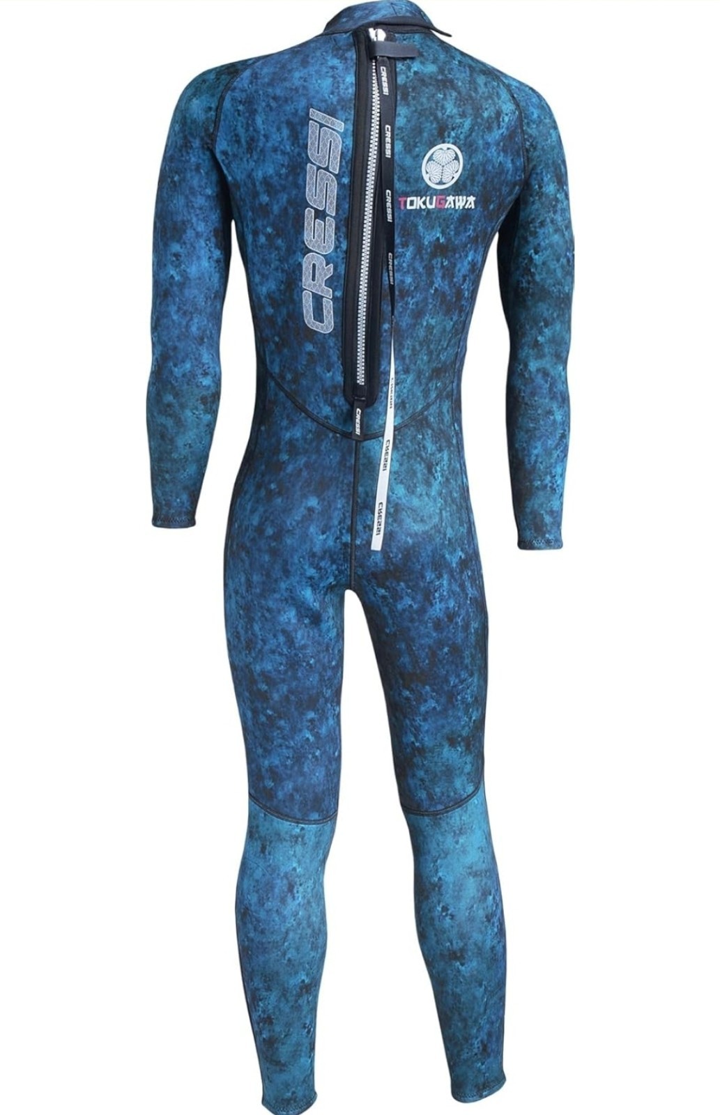 Cressi Men’s Medium 3mm Tokugawa Spearfishing Freediving One-Piece Wetsuit