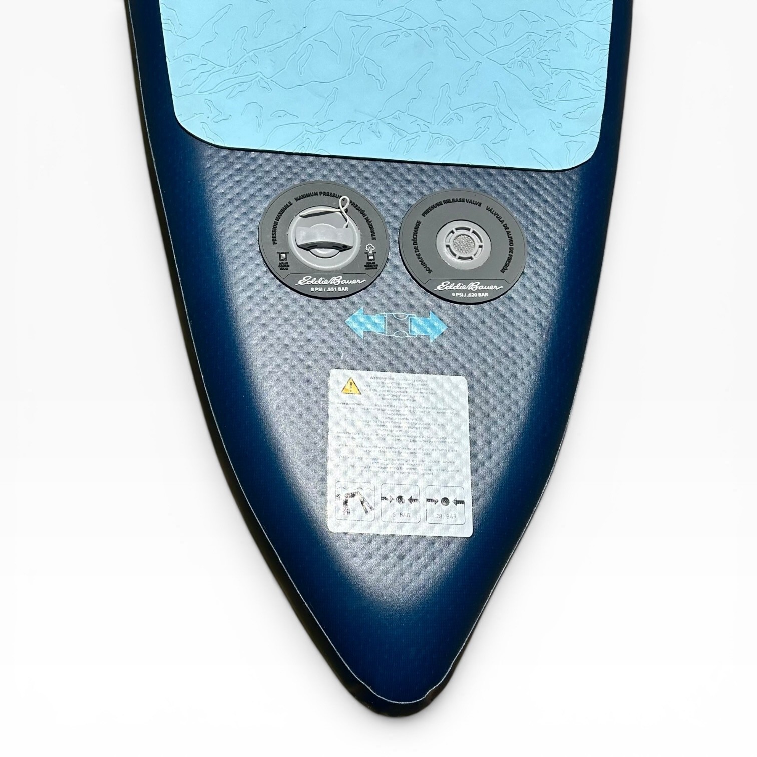 Eddie Bauer Inflatable Kayak Replacement Floor Insert – 8’ x 24” x 4.5”