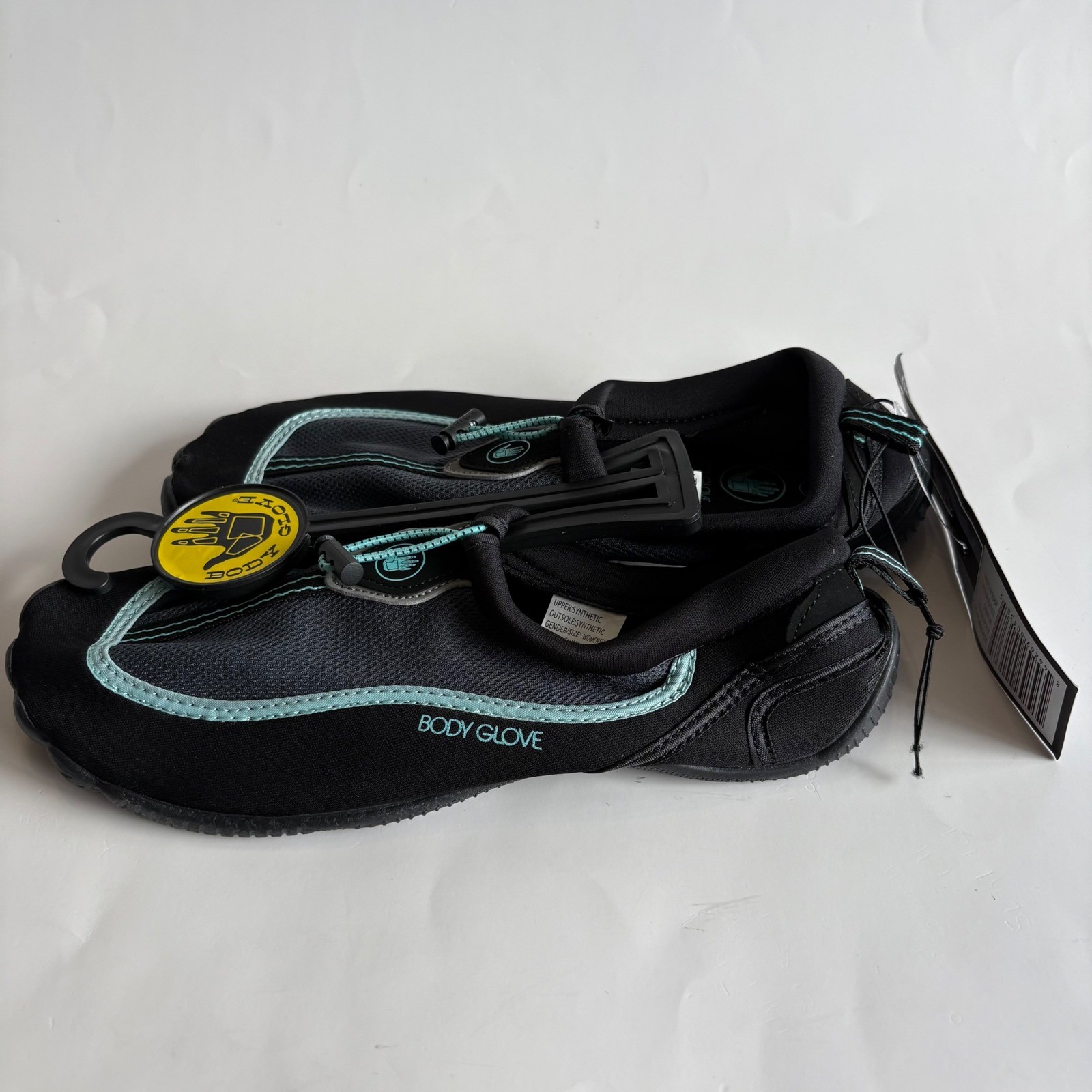 Body Glove Riverbreaker Womens Water Shoes Black Fair Aqua Size 10 NEW
