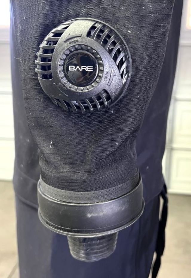 Dry Suit: Bare Expedition HD2 Tech. Black, Large, Excellent Condition, $1,000