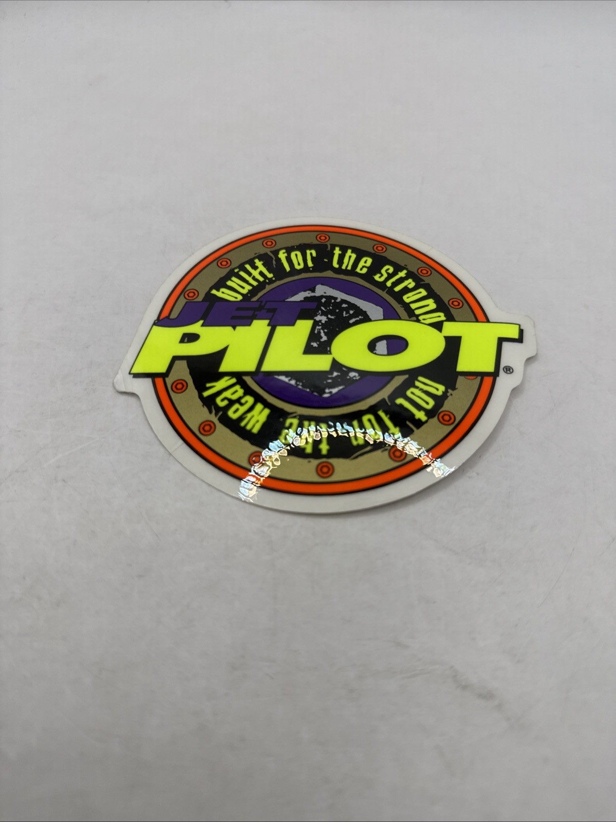NOS Vintage Jet Pilot Jet Ski PWC Sticker 1980s 1990s Kawasaki Yamaha Racing