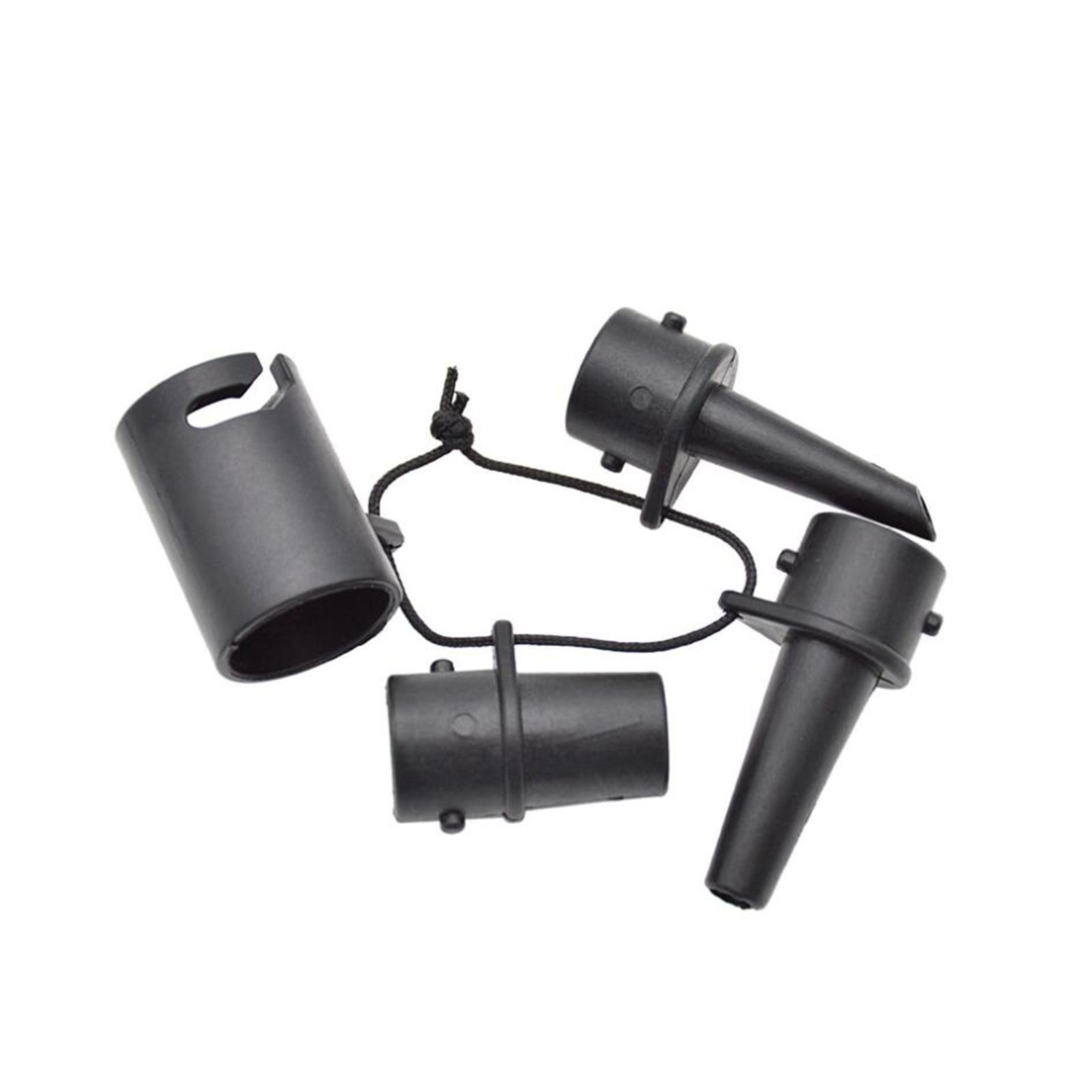 4 Pieces Inflator Pump Nozzle Air Valves Attachment Multifunctional Adaptor SUP