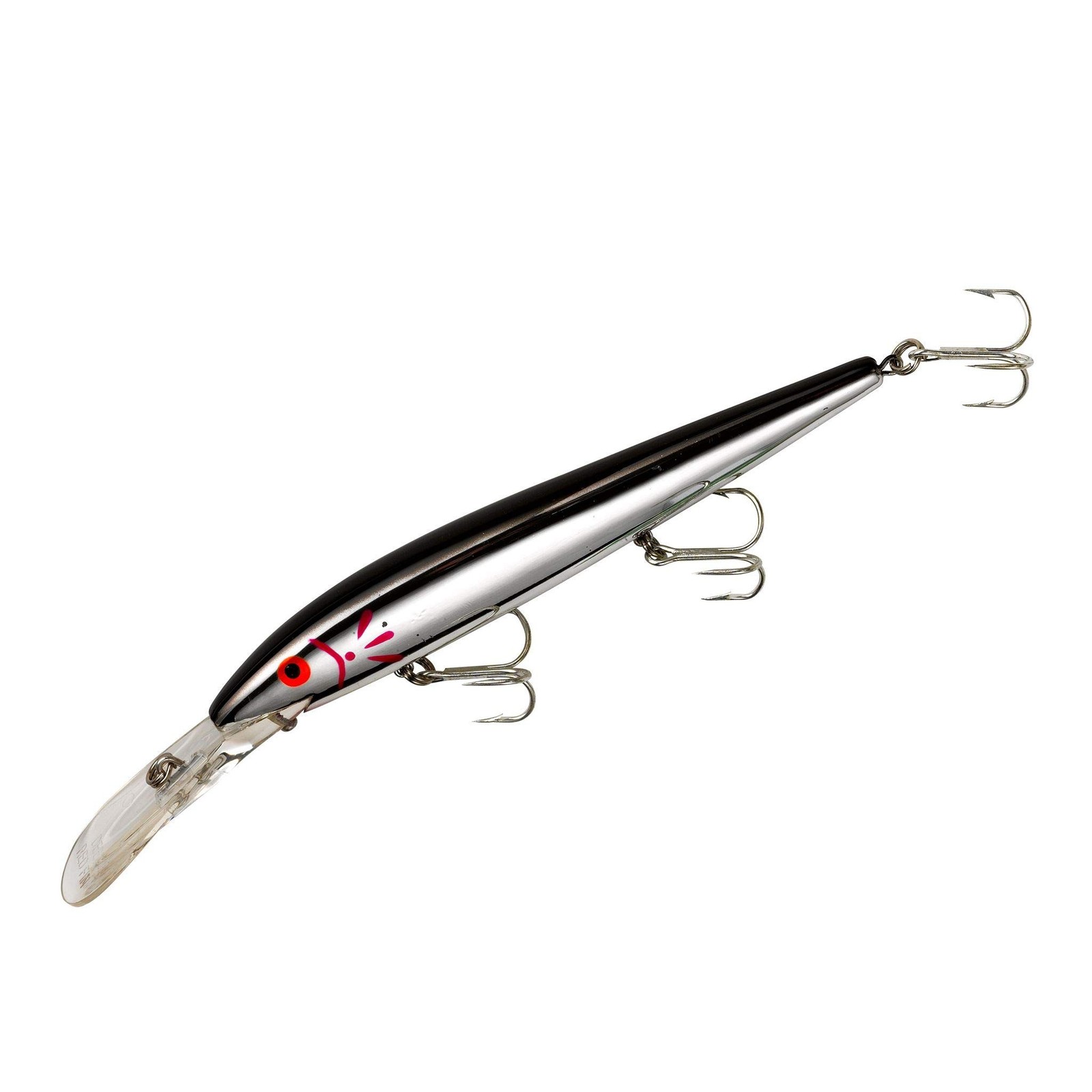 Cotton Cordell Deep Diving Red Fin – Chrome/Black Back , 5/8 oz