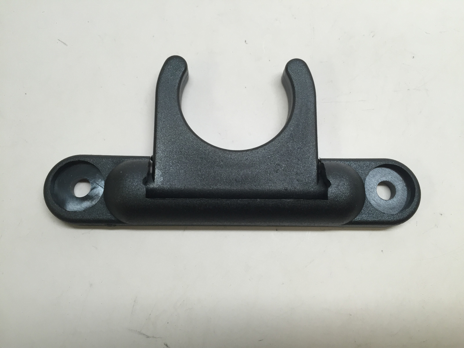 MARINE BOAT CANOE KAYAK PAIR OF BLACK NYLON FOLDING PADDLE CLIP 1-1/4″ DIAMETER