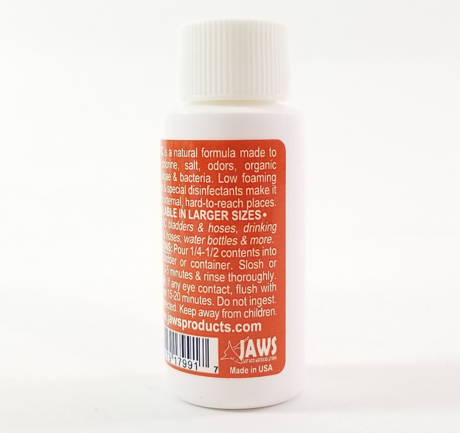 JAWS Slosh LFC Low Foam Cleaner 1 fl. oz. Scuba Dive BCD / Water Bottle