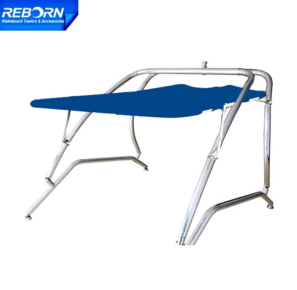 Reborn Pro2 Extra Large Wakeboard Tower Bimini Top -1970V Pacific Blue Canopy
