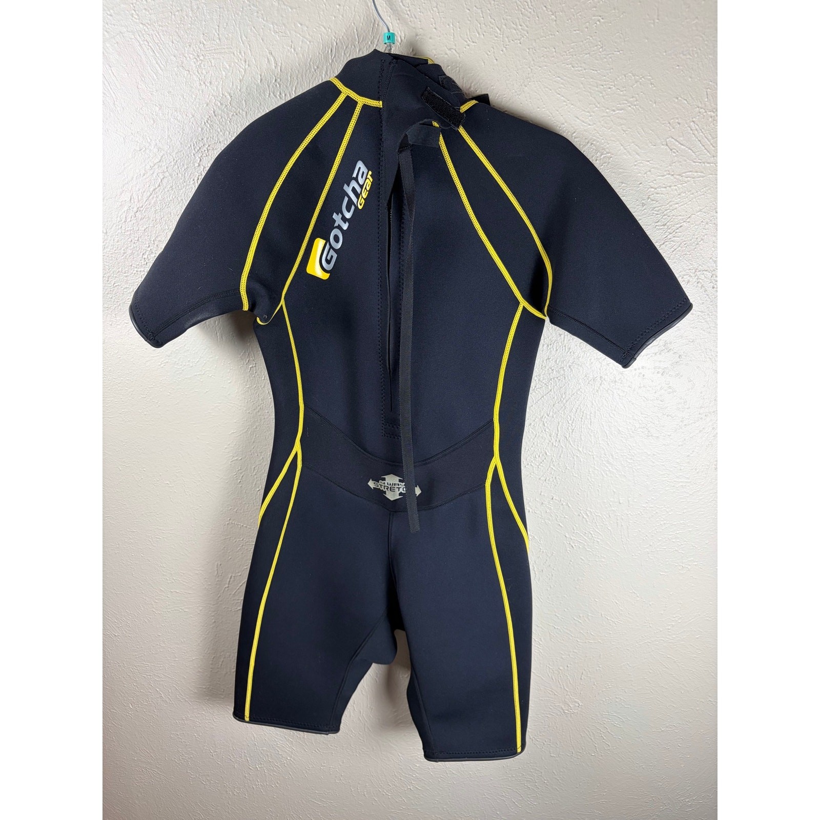 Gotcha Gear Wetsuit Mens Size Small Short Sleeve Scuba Ocean Surfing Swim Outfit