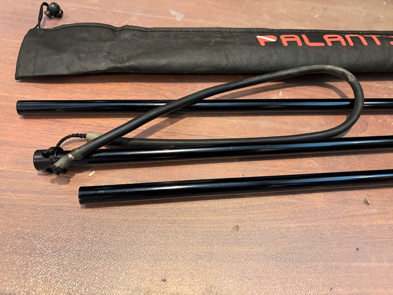 Palantic 6.5′ Aluminum Travel Pole Spear – 3 Piece – 5 Prong
