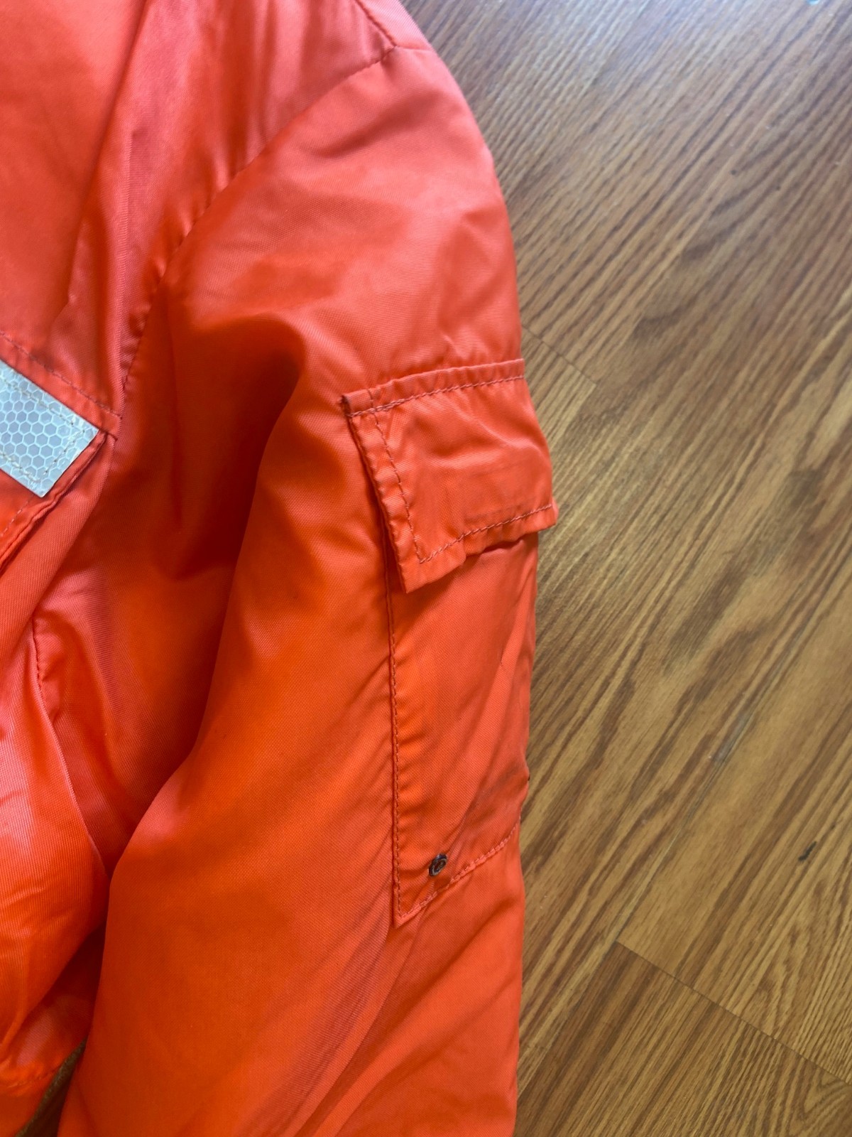 Vintage Mustang Survival MJ6210 Flotation Jacket US Coast Guard Auxiliary XL