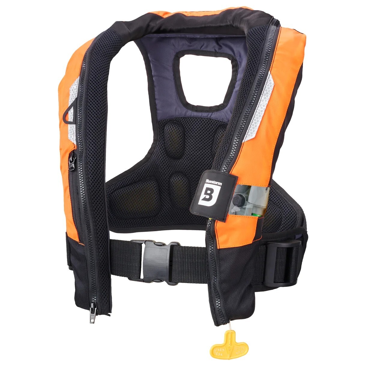 Bluestorm Arcus 40 Inflatable AUTOMATIC Life Jacket USCG Type 2 PFD, HD Orange