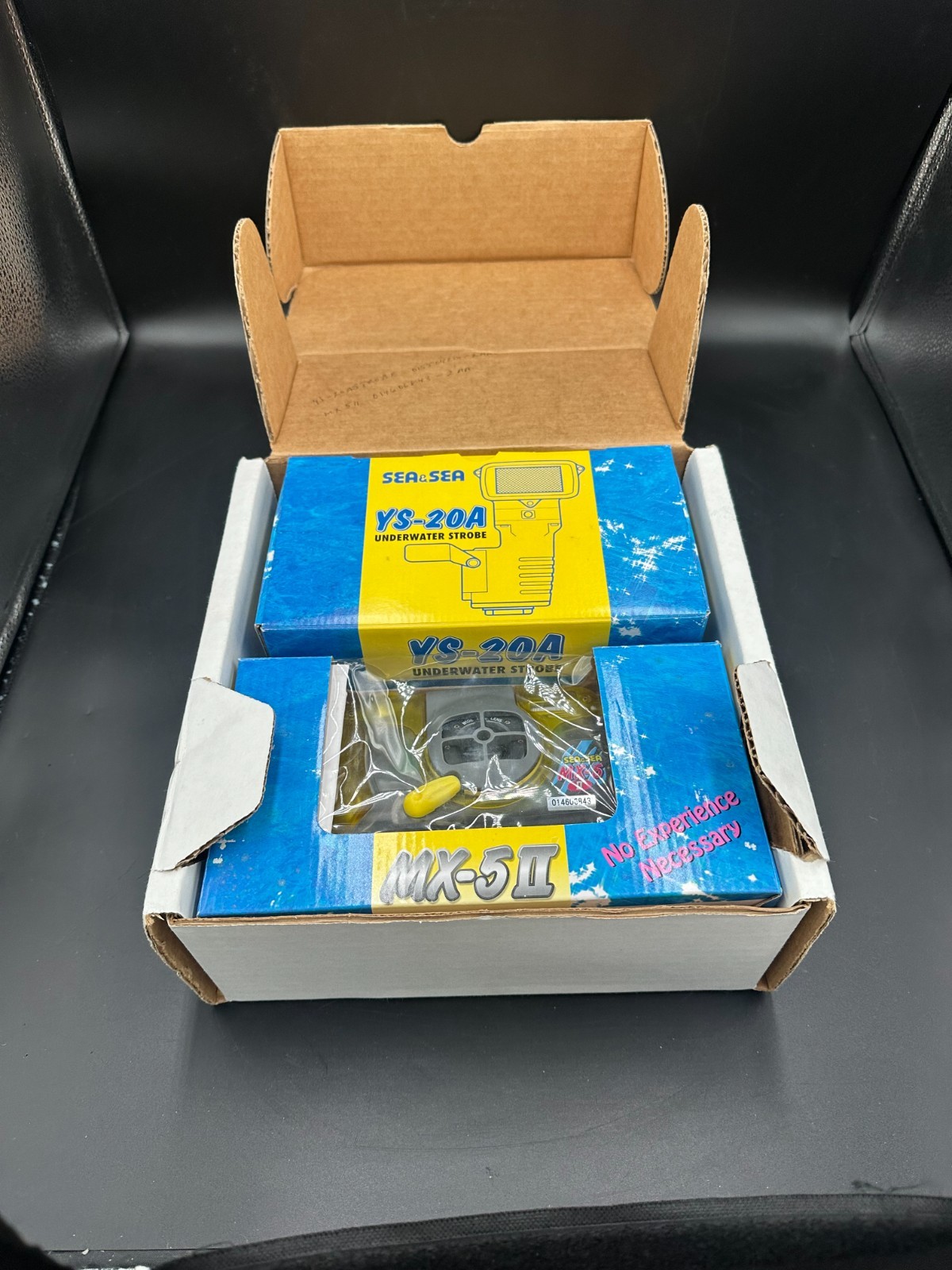 SEA & SEA MX-5 II Underwater Camera w/ YS-20A Strobe Open Box Complete Kit