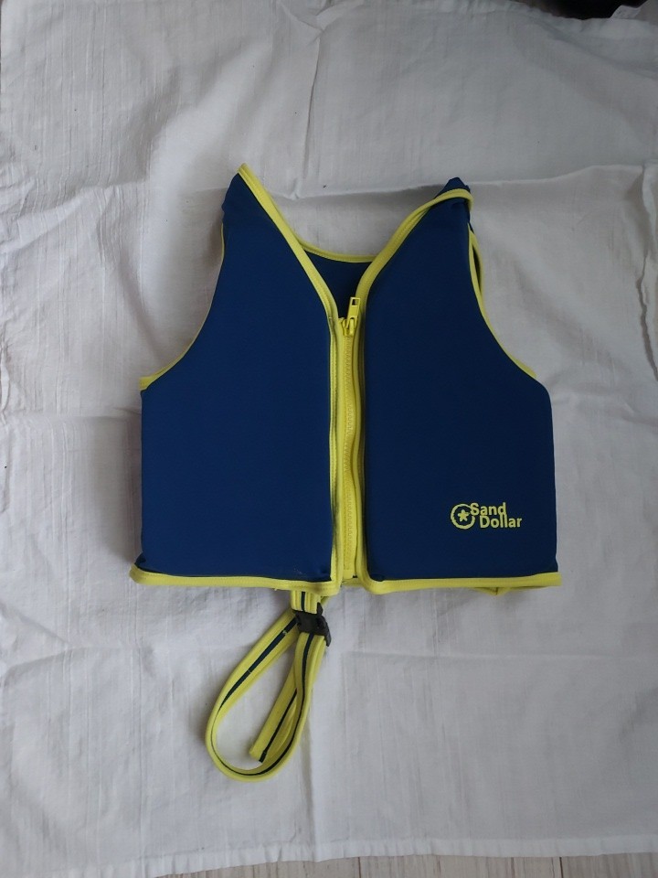 Sand Dollar Kids Blue Swim Vest (3-5 Years) Slightly Used