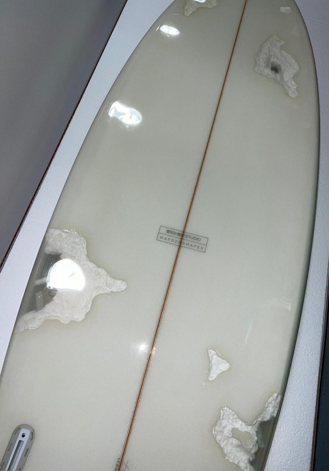 Daniel Arsham Hayden Shapes 2021 Eroded Surfboard Rare Limited Edition 134 / 500