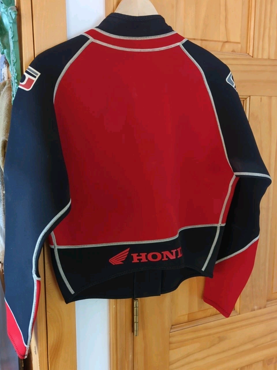 Honda JET SKI Slippery When Wet Aquatrax Wetsuit MENS Long Sleeve Top Size 2XL