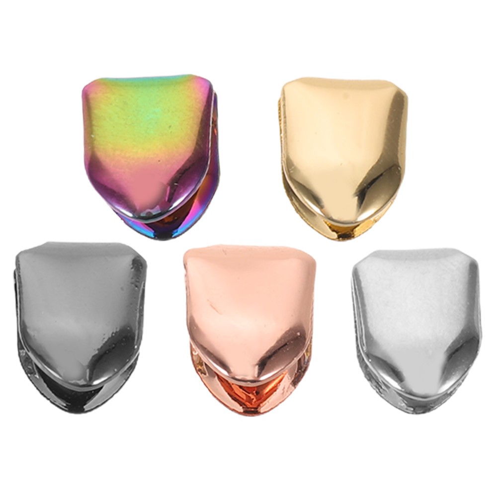 5pcs Single Hip Hop Tooth Grill – Removable Single Teeth Grill Cap – Colored