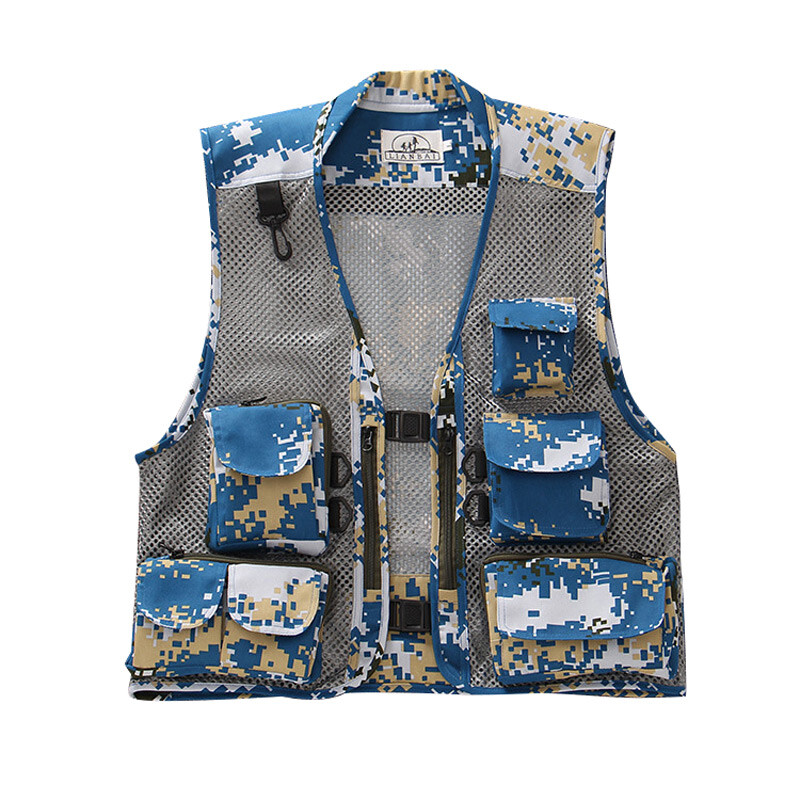 Fishing Vest Jacket for Men Women Utility Vest with Pockets Breathable Quick Dry