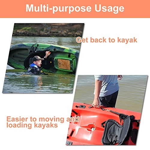 Kayak Carry Handles 2/4 Pack – Replacement Rivet Handles for Sit-On-Top Kayaks,