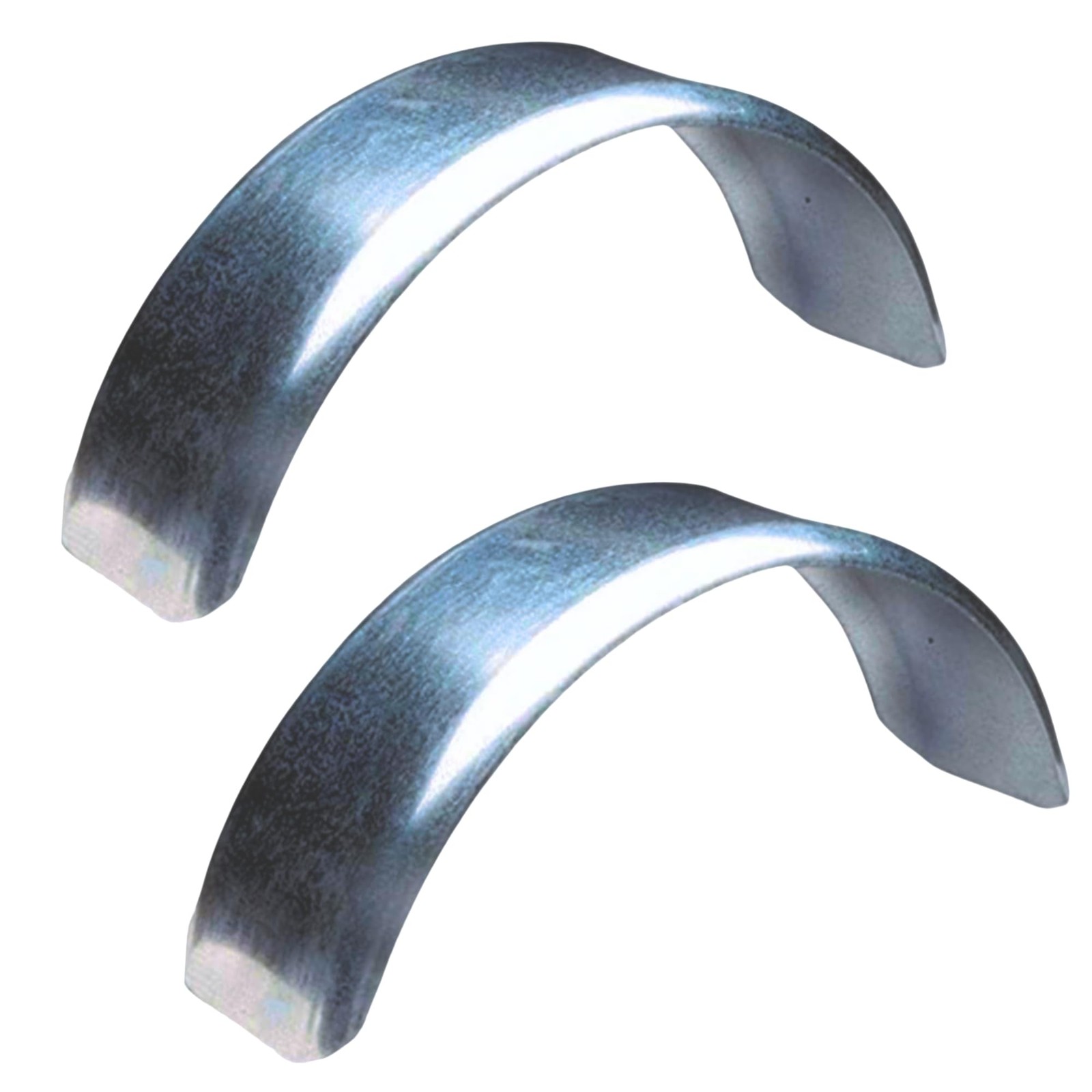 Trailer Fenders – Single Axle, 16 Gauge Galvanized Steel – For 13″ Tire Assem…