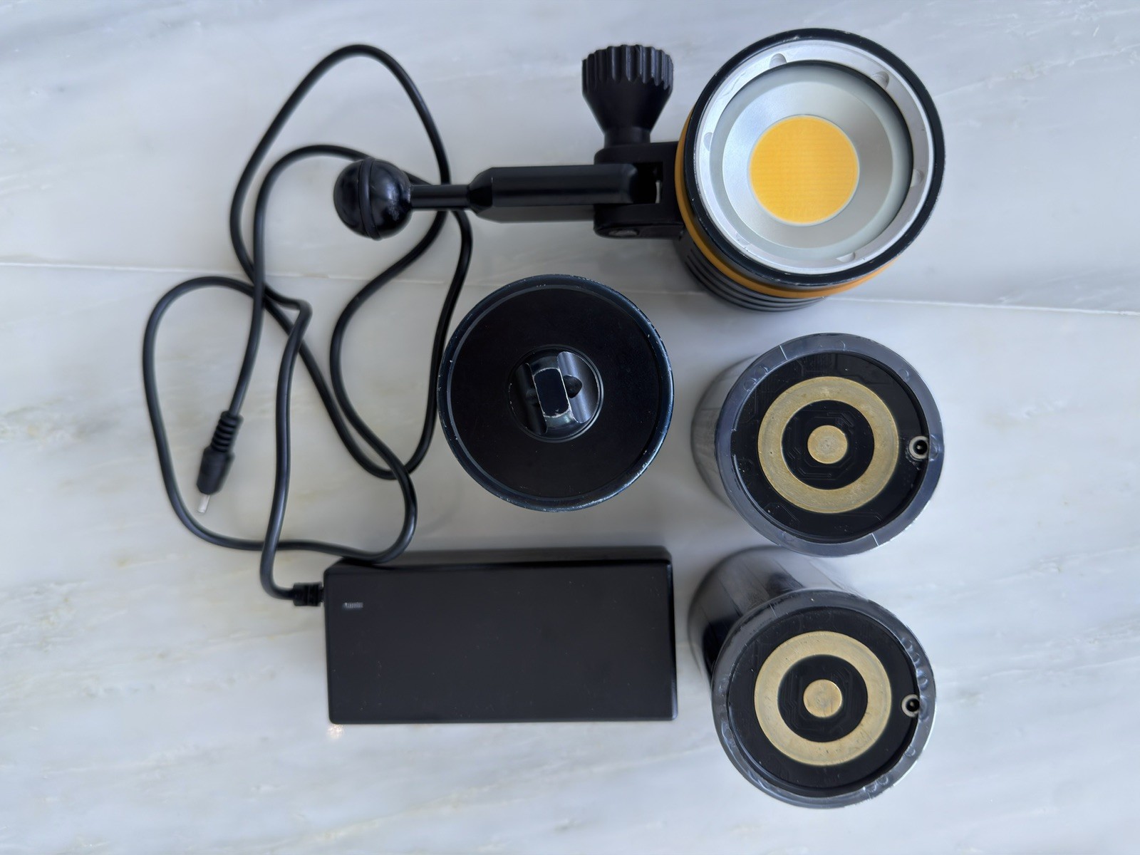 Underwater video light Archon DM60/WM66 12,000 Lumen + 2x battery + charger