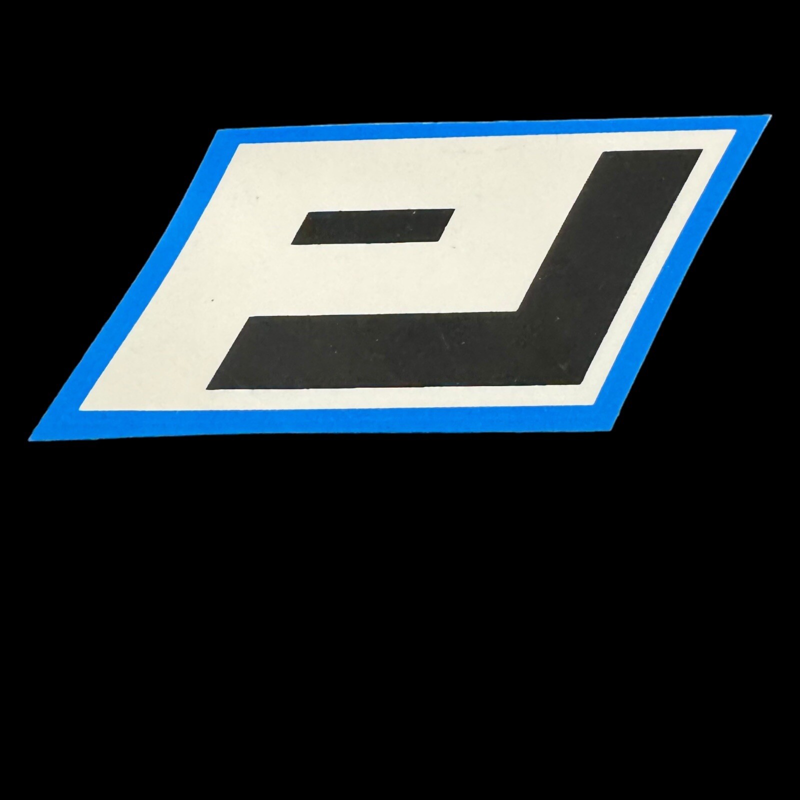 Vintage 1980’s PL – Pro-Lite Surfboards Sticker in Blue, White & Black