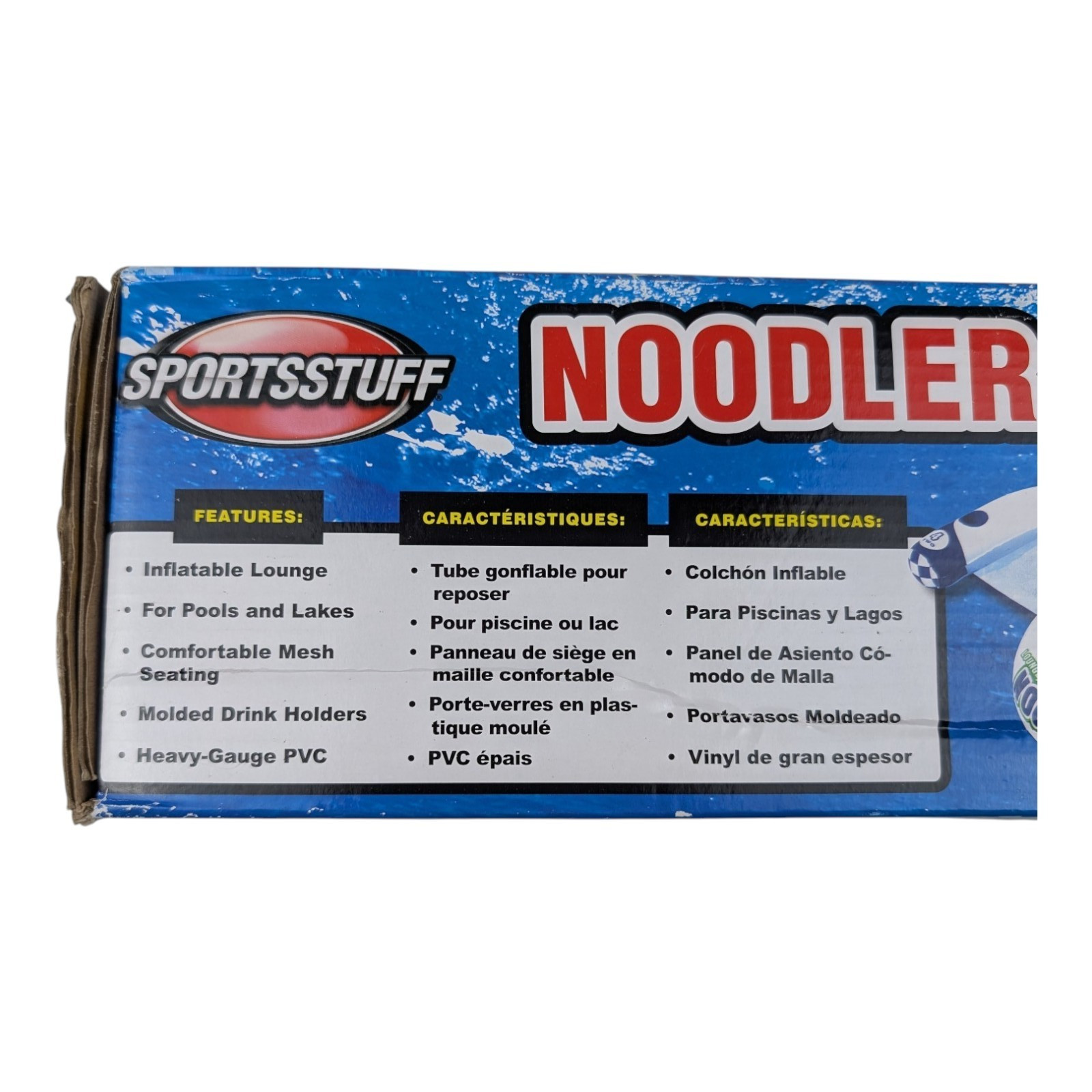 SPORTSSTUFF Noodler 2 Inflatable Lounge 1 Person Airhead Sports 54-1852