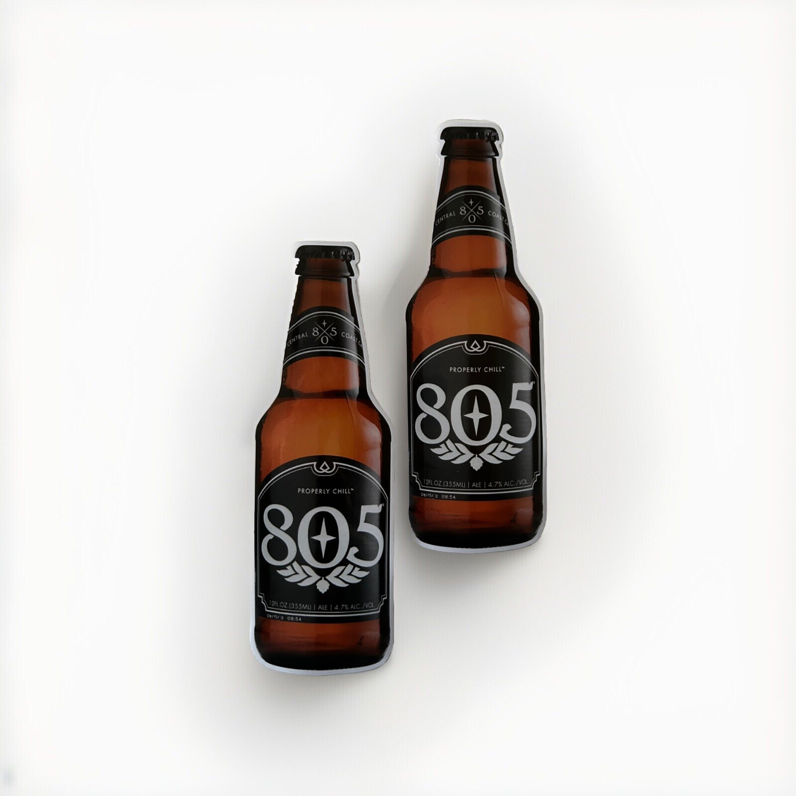 805 Beer Bottle Stickers 7” Lifesized VANS Volcom Skateboarding Lost Motox