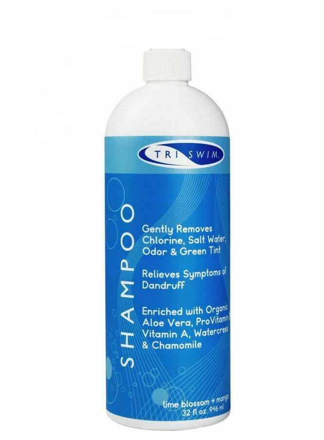 SBR TRISWIM Chlorine Removal Swimmers Shampoo Moisturizing Repairing Hair