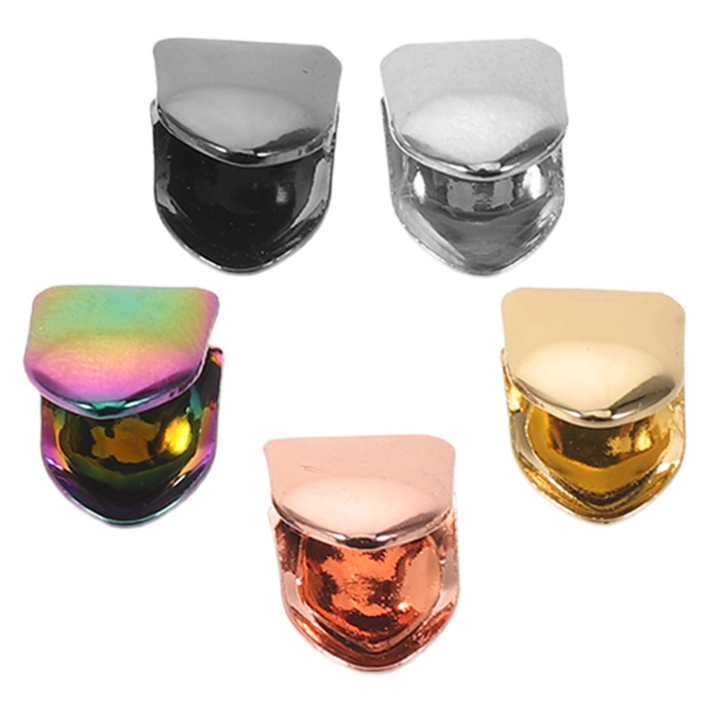 5Pcs Multi Color Stainless Steel Single Tooth Grill Caps Durable Hip Hop Jewelry
