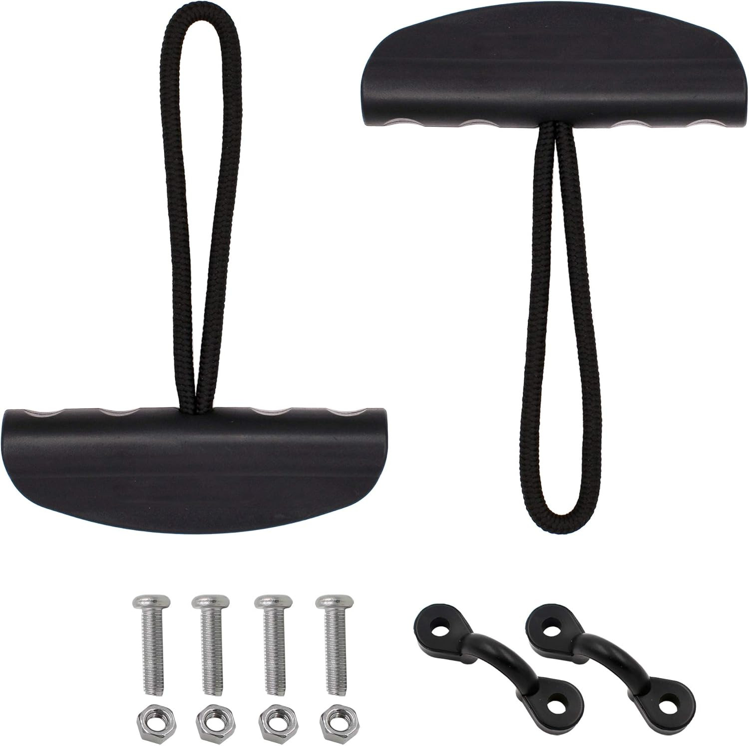 Lot 2 Kayak Carry Handle Pull Handle T-Handle with Cord and Pad Eyes