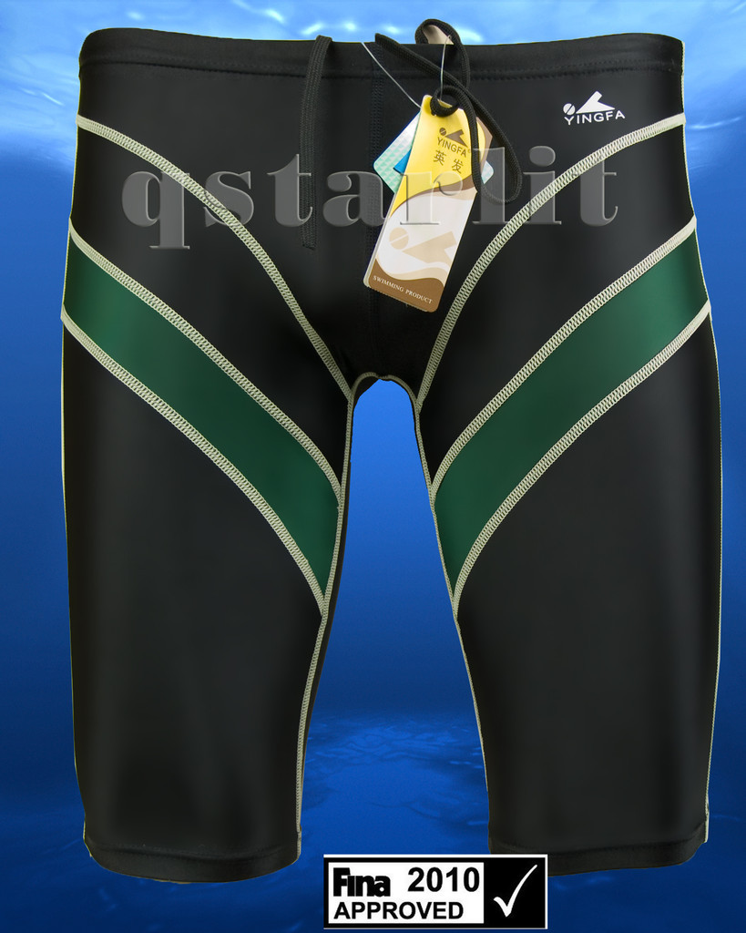 FINA APPROVE MEN COMPETITION SWIM SPLICED JAMMER XL 32