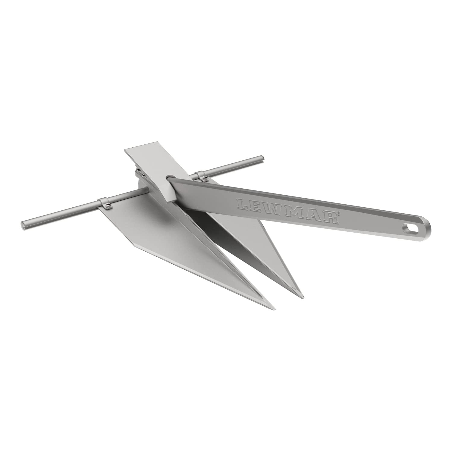 Lewmar LFX Aluminum Fluke Anchor 10 lbs., for Boats 33′-38′, Anodized Finish