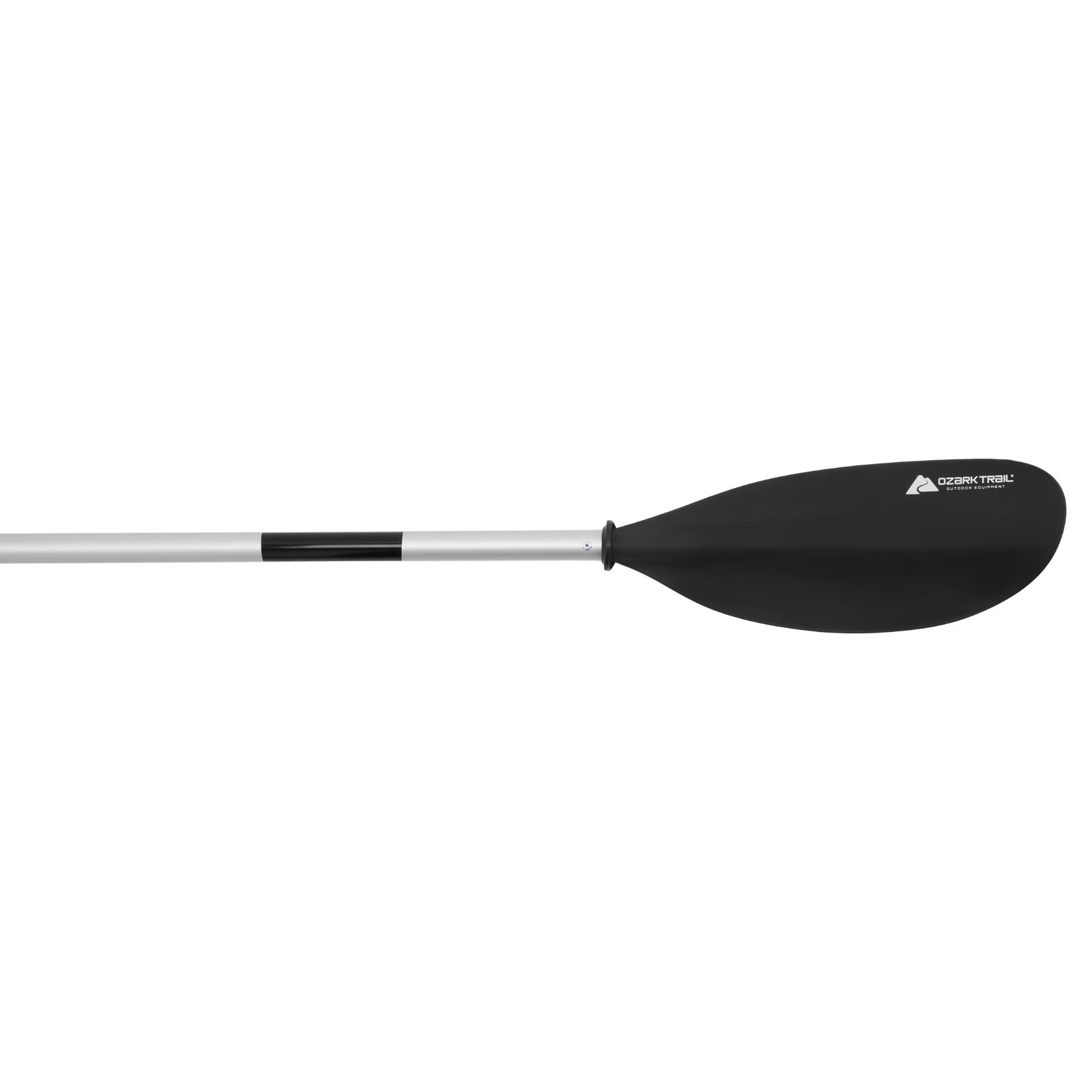 (2 pack) Ozark Trail Black Aluminum and Plastic Adjustable 2-Piece Kayak Paddles
