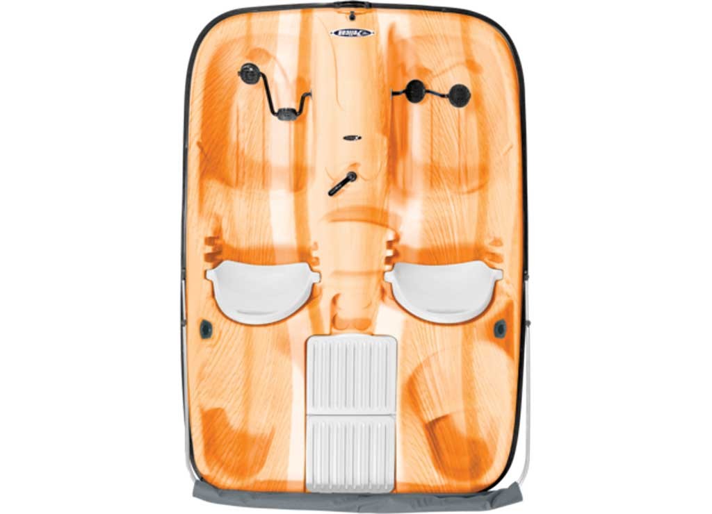 Pelican HHF25P103-00 Pedal Boat Monaco Deluxe Angler Fade Orange-White/White
