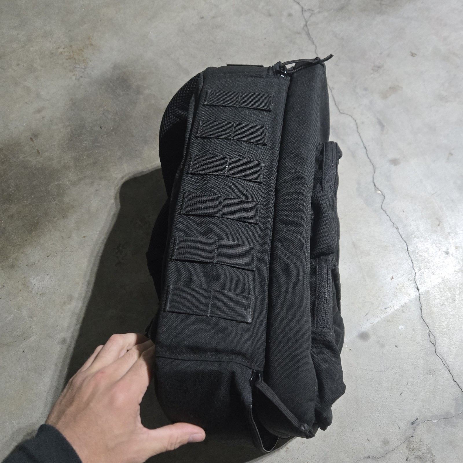 LBX Transporter Backpack Black Great Condition Made In Peru Has Good Form